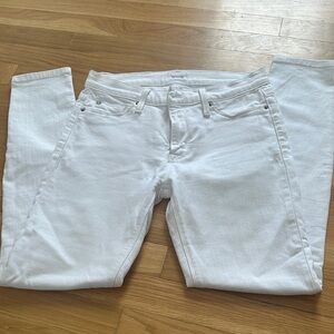 HUDSON Women's White Jeans